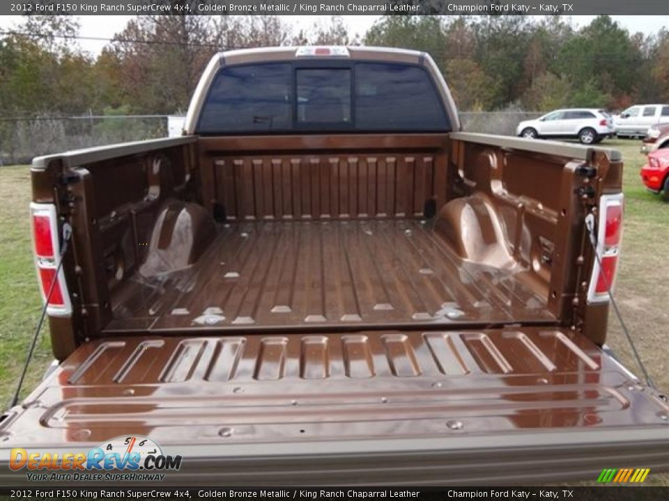 2012 Ford F150 King Ranch SuperCrew 4x4 Golden Bronze Metallic / King Ranch Chaparral Leather Photo #9