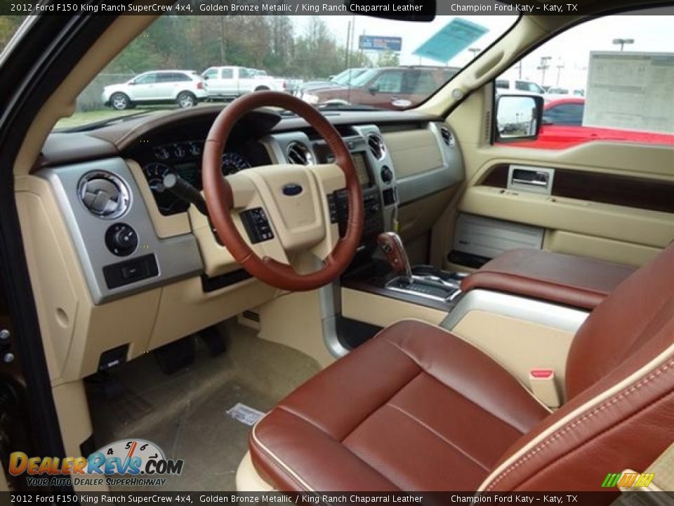 King Ranch Chaparral Leather Interior - 2012 Ford F150 King Ranch SuperCrew 4x4 Photo