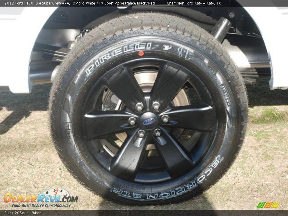 Black 20" Wheel - 2012 Ford F150