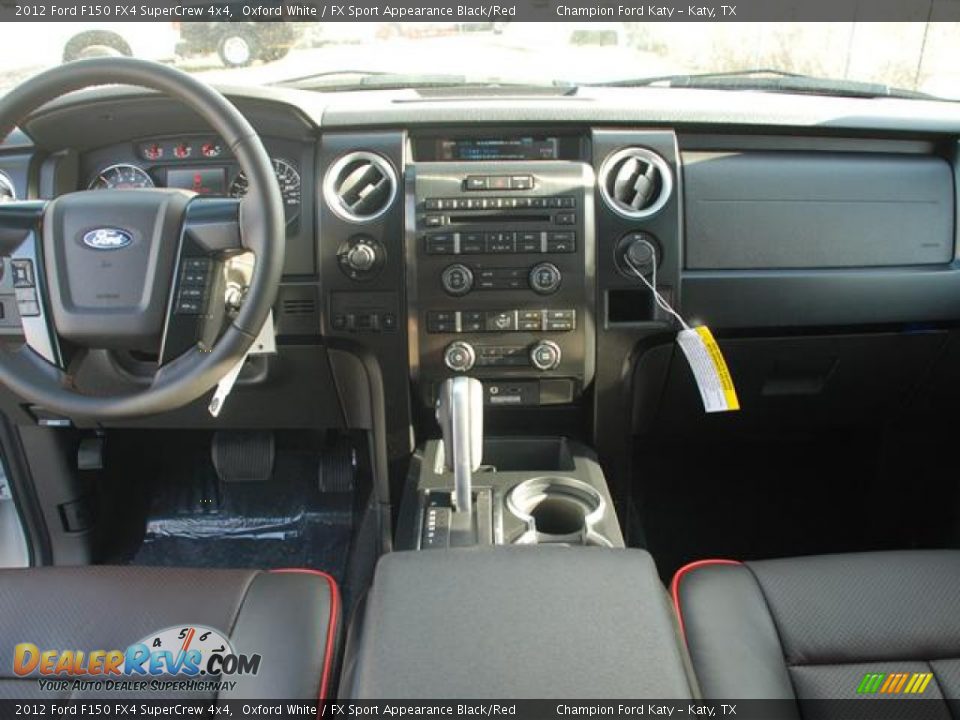 Dashboard of 2012 Ford F150 FX4 SuperCrew 4x4 Photo #13