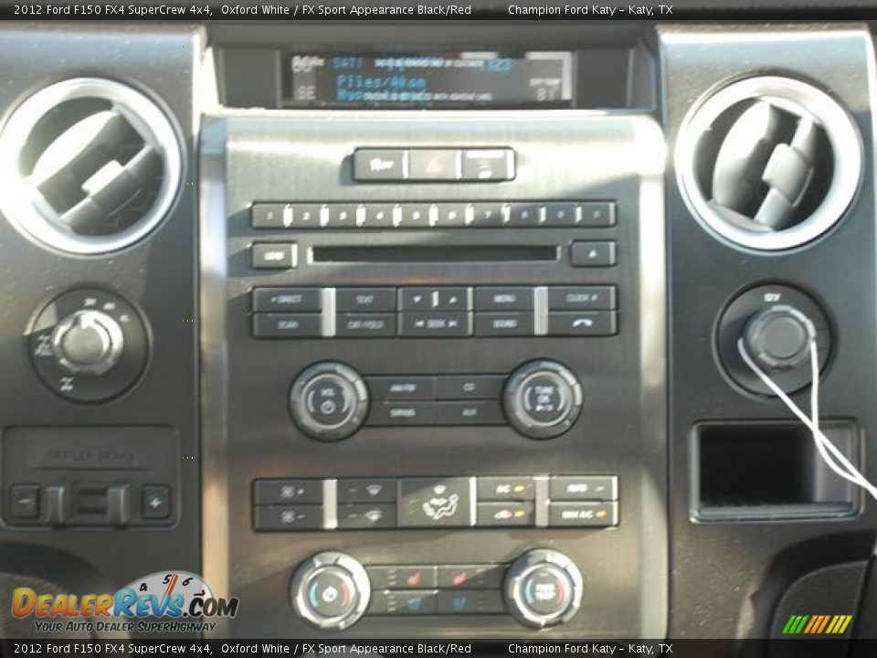 Controls of 2012 Ford F150 FX4 SuperCrew 4x4 Photo #14