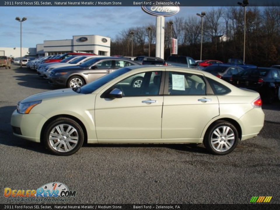 Natural Neutral Metallic 2011 Ford Focus SEL Sedan Photo #5