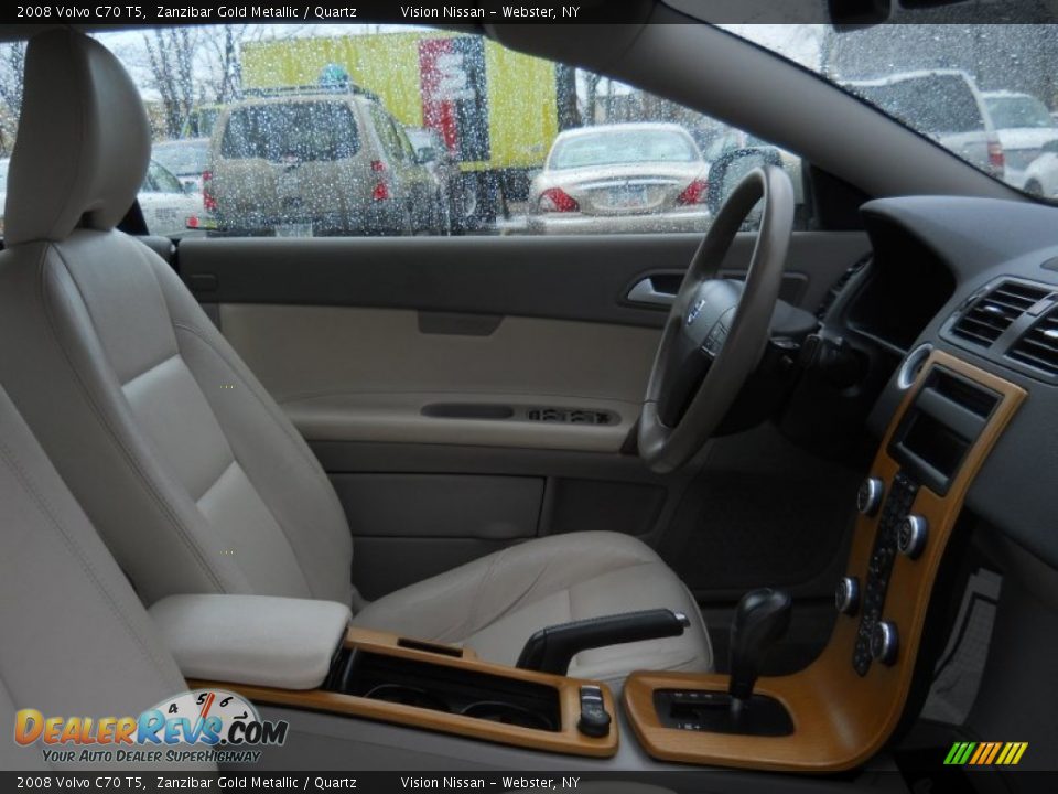 2008 Volvo C70 T5 Zanzibar Gold Metallic / Quartz Photo #7