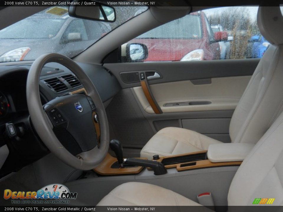 2008 Volvo C70 T5 Zanzibar Gold Metallic / Quartz Photo #23