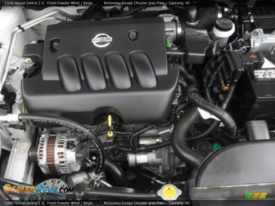 2008 Nissan Sentra 2.0 2.0L DOHC 16V CVTCS 4 Cylinder Engine Photo #24