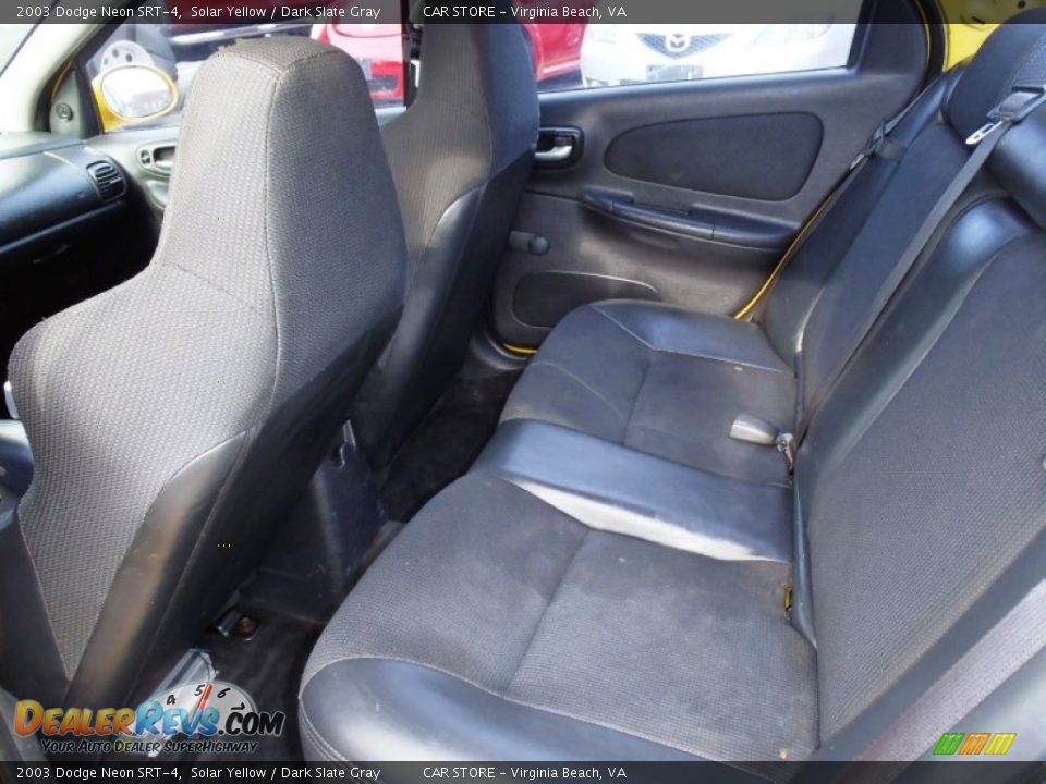 2003 Dodge Neon SRT-4 Solar Yellow / Dark Slate Gray Photo #8