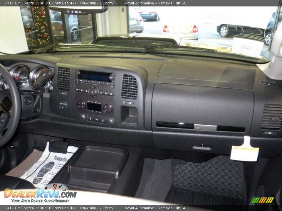 2012 GMC Sierra 1500 SLE Crew Cab 4x4 Onyx Black / Ebony Photo #9