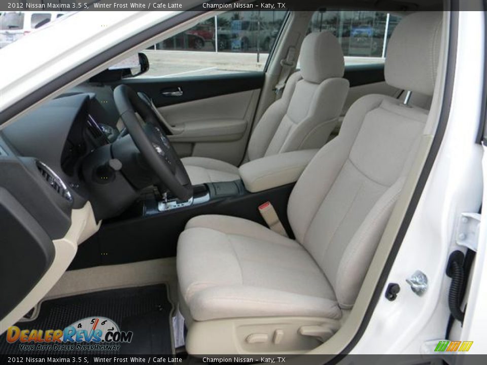 Cafe Latte Interior 2012 Nissan Maxima 3 5 S Photo 10