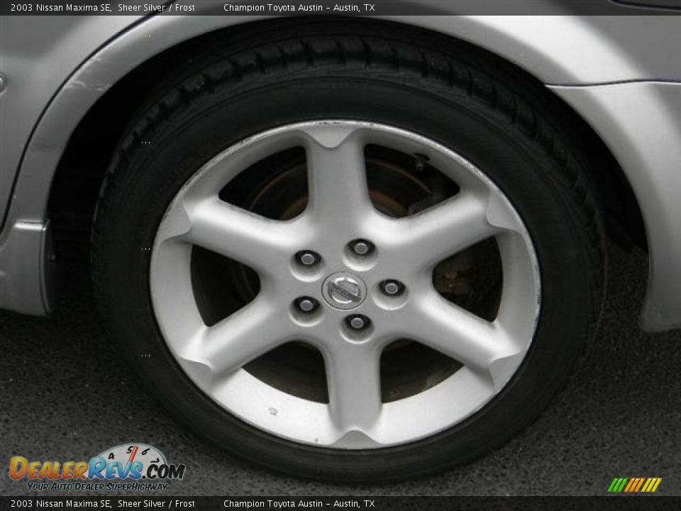 2003 Nissan Maxima SE Sheer Silver / Frost Photo #8
