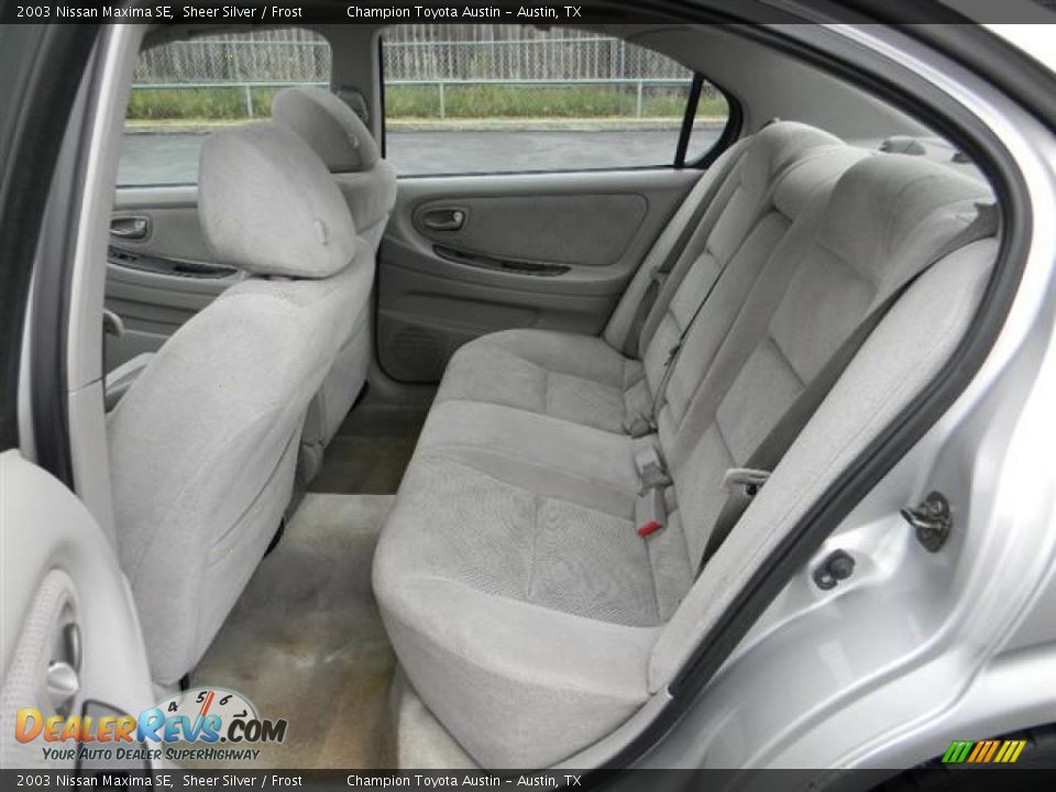 2003 Nissan Maxima SE Sheer Silver / Frost Photo #9