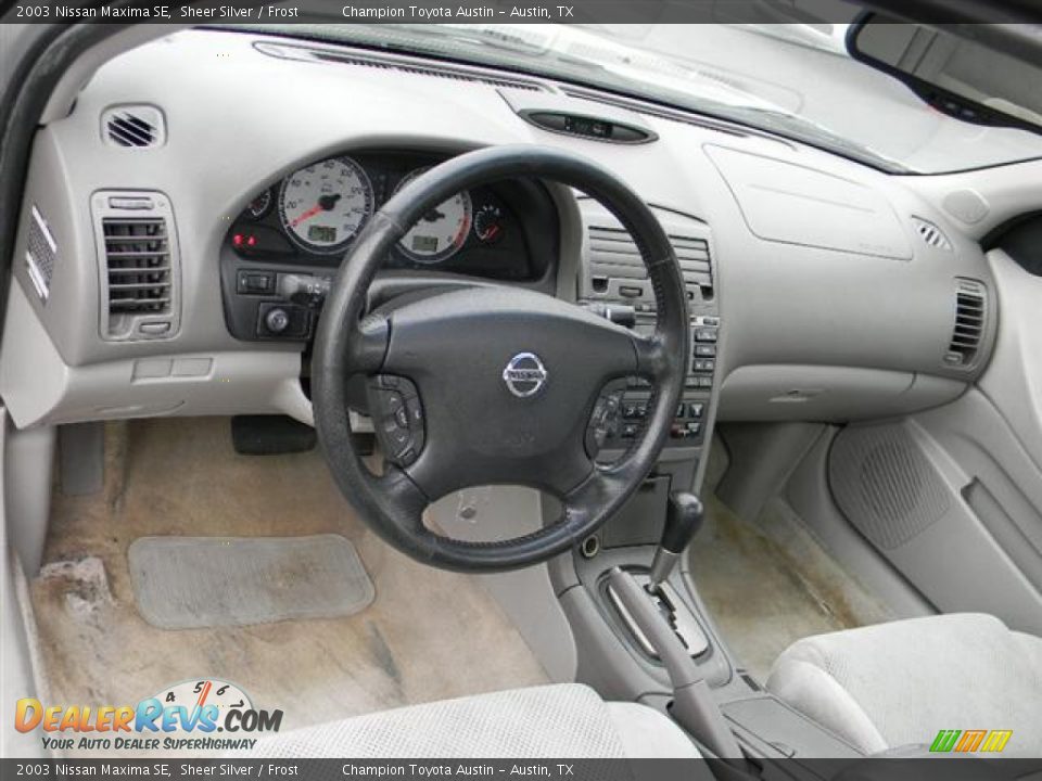 2003 Nissan Maxima SE Sheer Silver / Frost Photo #11