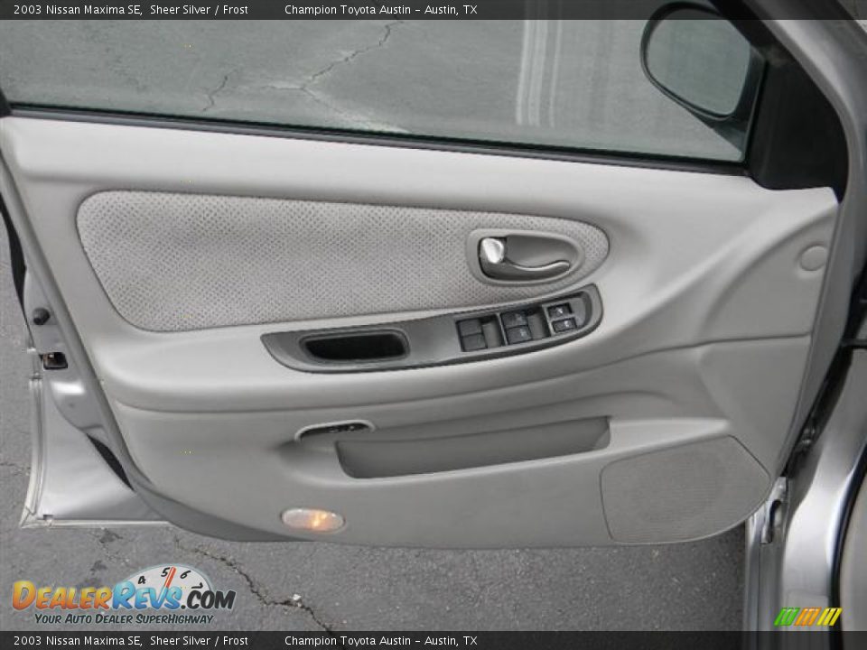2003 Nissan Maxima SE Sheer Silver / Frost Photo #12