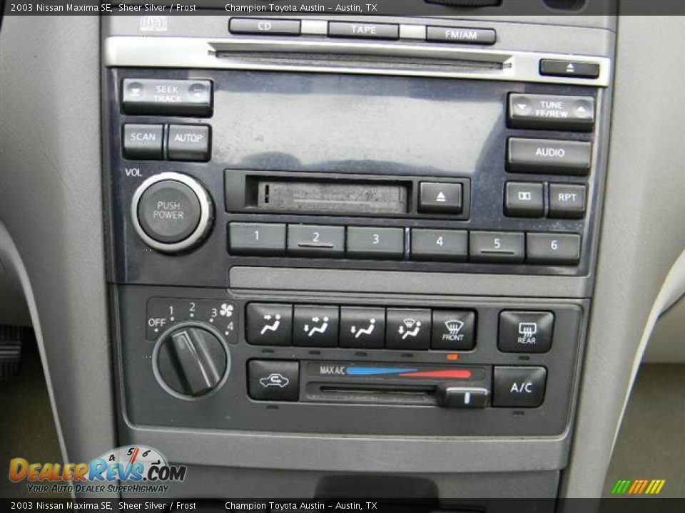 2003 Nissan Maxima SE Sheer Silver / Frost Photo #15
