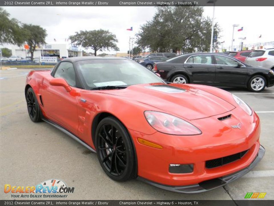 Front 3/4 View of 2012 Chevrolet Corvette ZR1 Photo #3