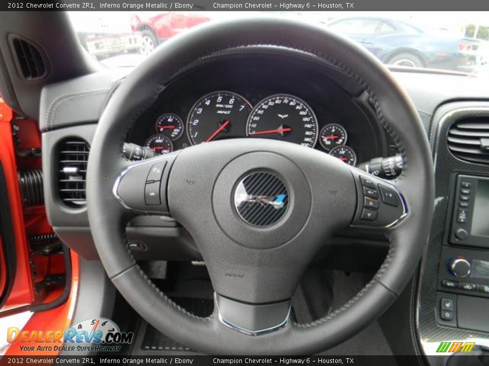 2012 Chevrolet Corvette ZR1 Steering Wheel Photo #11