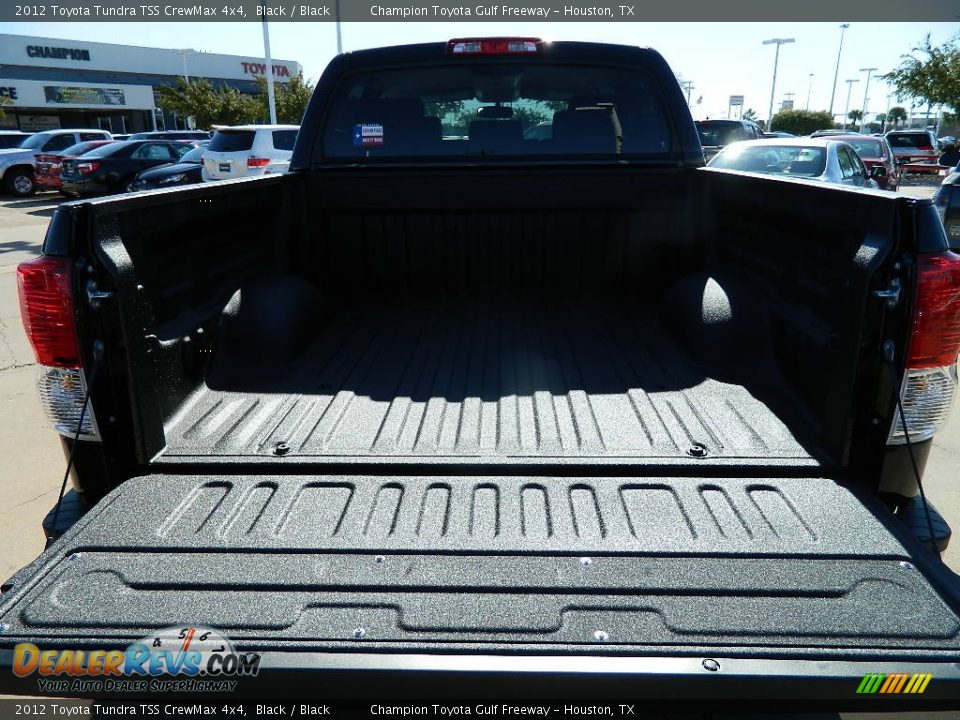 2012 Toyota Tundra TSS CrewMax 4x4 Black / Black Photo #9