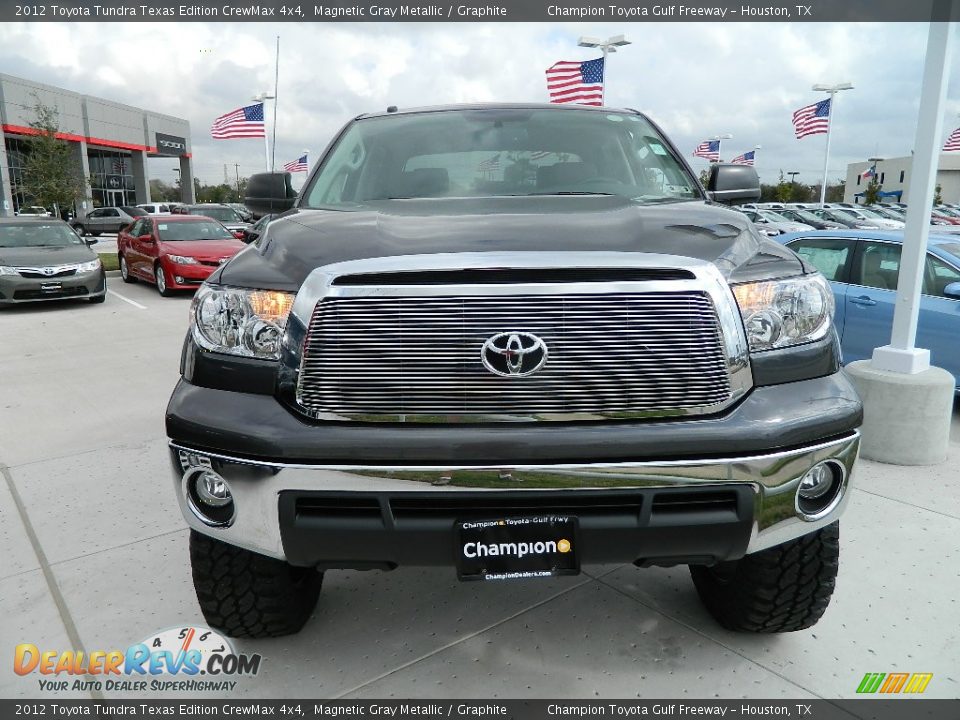 2012 Toyota Tundra Texas Edition CrewMax 4x4 Magnetic Gray Metallic / Graphite Photo #2