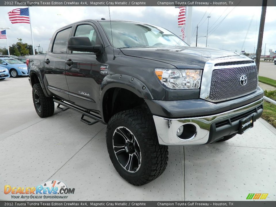 2012 Toyota Tundra Texas Edition CrewMax 4x4 Magnetic Gray Metallic