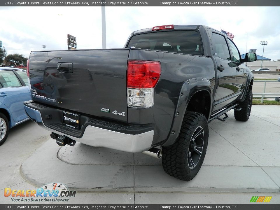 2012 Toyota Tundra Texas Edition CrewMax 4x4 Magnetic Gray Metallic / Graphite Photo #5