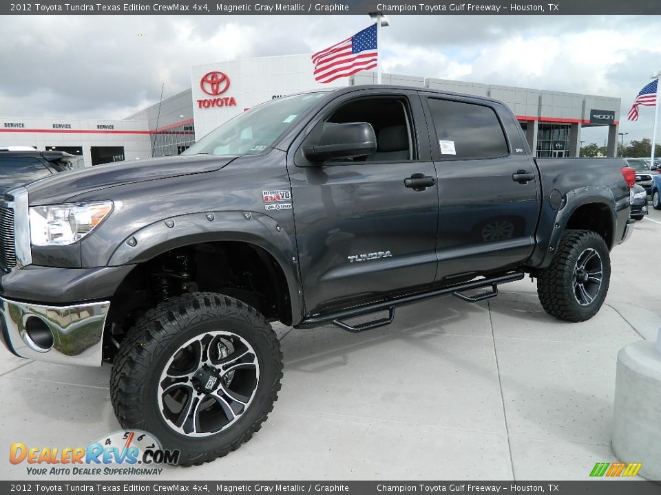 2012 Toyota Tundra Texas Edition CrewMax 4x4 Magnetic Gray Metallic / Graphite Photo #8