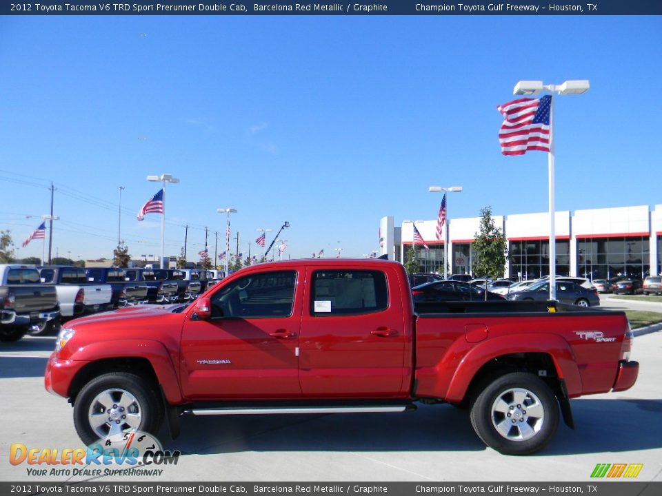 Barcelona Red Metallic 2012 Toyota Tacoma V6 TRD Sport Prerunner Double Cab Photo #8