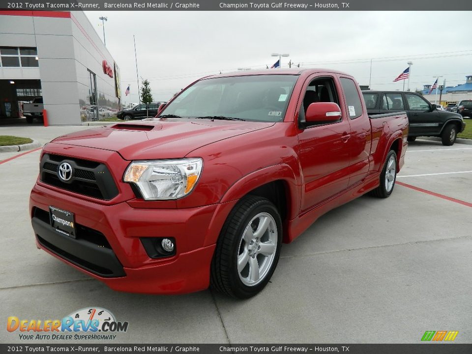 2012 Toyota Tacoma X-Runner Barcelona Red Metallic / Graphite Photo #1 ...