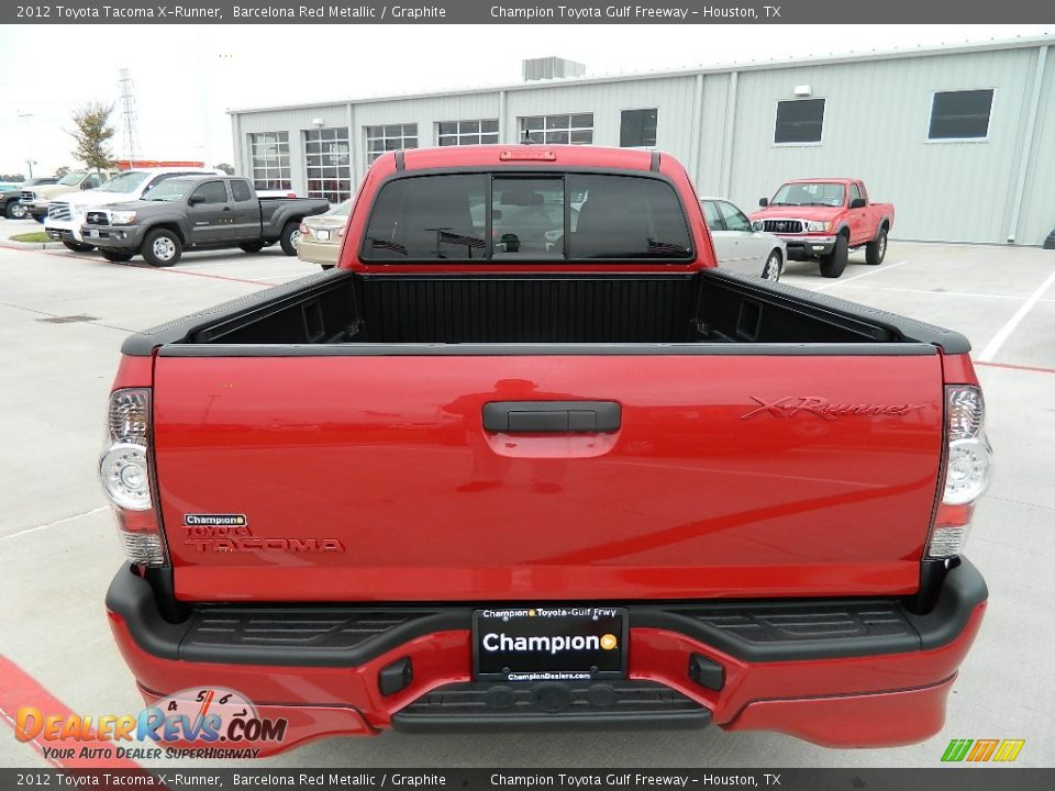 2012 Toyota Tacoma X-Runner Barcelona Red Metallic / Graphite Photo #6