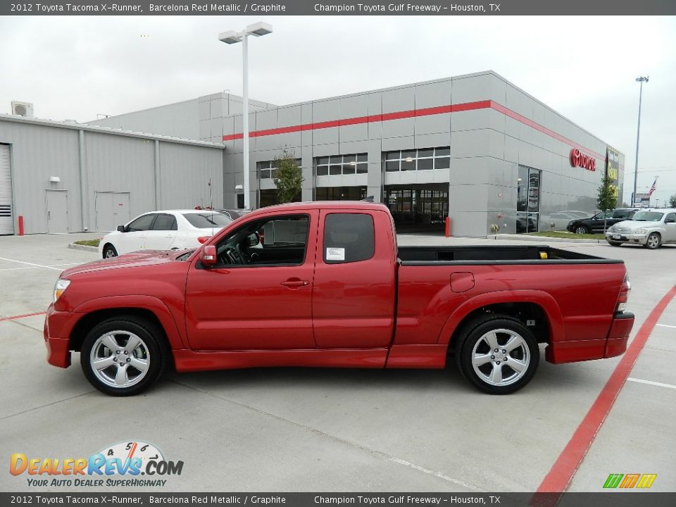 Barcelona Red Metallic 2012 Toyota Tacoma X-Runner Photo #8