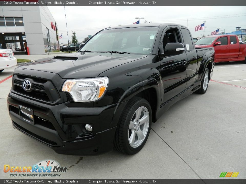 2012 Toyota Tacoma X-Runner Black / Graphite Photo #1