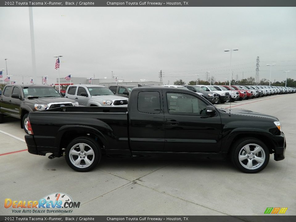 Black 2012 Toyota Tacoma X-Runner Photo #4