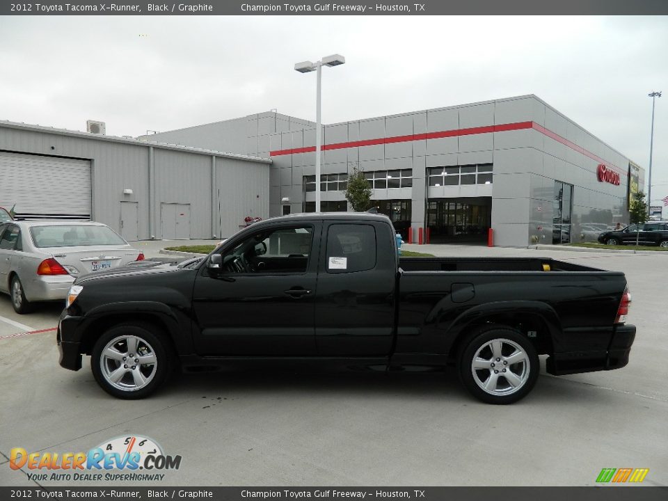 2012 Toyota Tacoma X-Runner Black / Graphite Photo #8