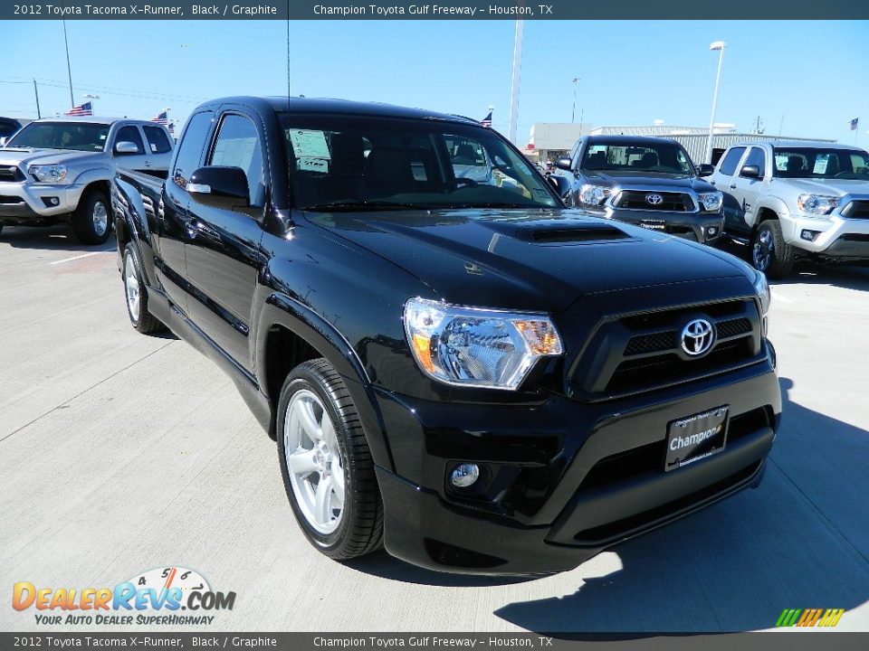 2012 Toyota Tacoma X-Runner Black / Graphite Photo #1