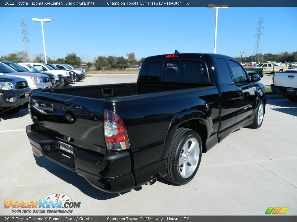 2012 Toyota Tacoma X-Runner Black / Graphite Photo #3