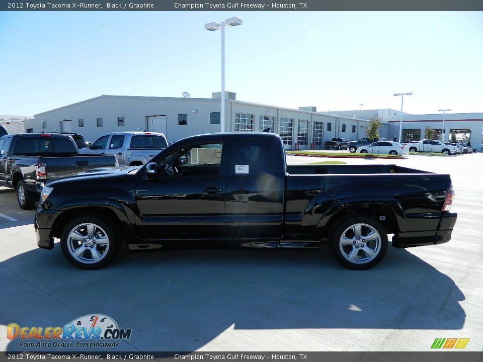 2012 Toyota Tacoma X-Runner Black / Graphite Photo #6