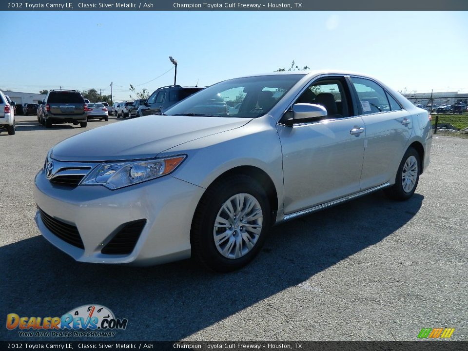 2012 Toyota Camry LE Classic Silver Metallic / Ash Photo #1