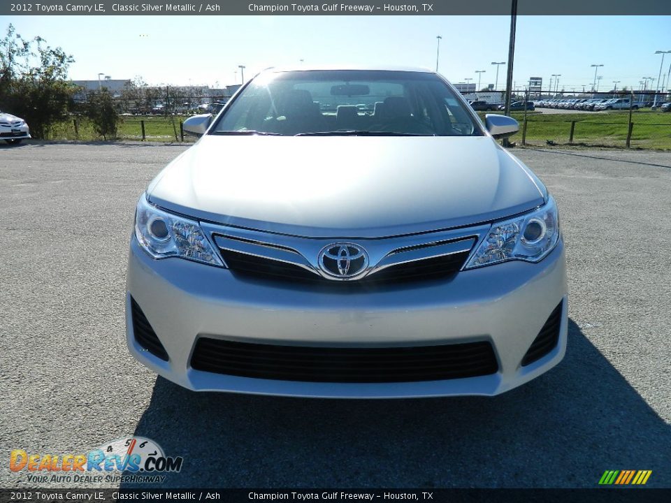 2012 Toyota Camry LE Classic Silver Metallic / Ash Photo #2