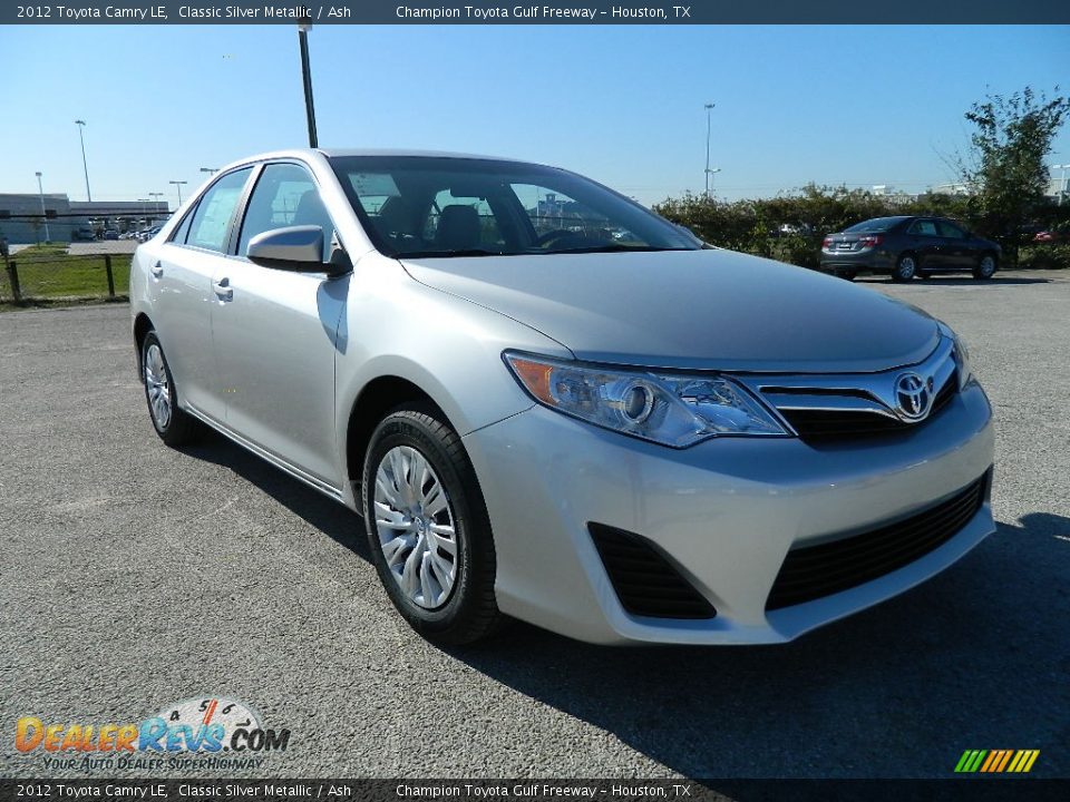 2012 Toyota Camry LE Classic Silver Metallic / Ash Photo #3