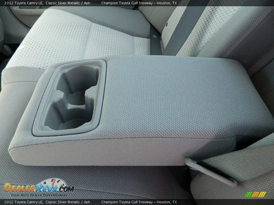 2012 Toyota Camry LE Classic Silver Metallic / Ash Photo #12