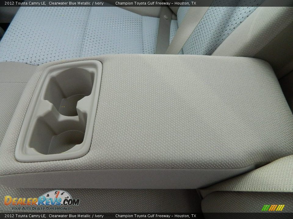2012 Toyota Camry LE Clearwater Blue Metallic / Ivory Photo #11