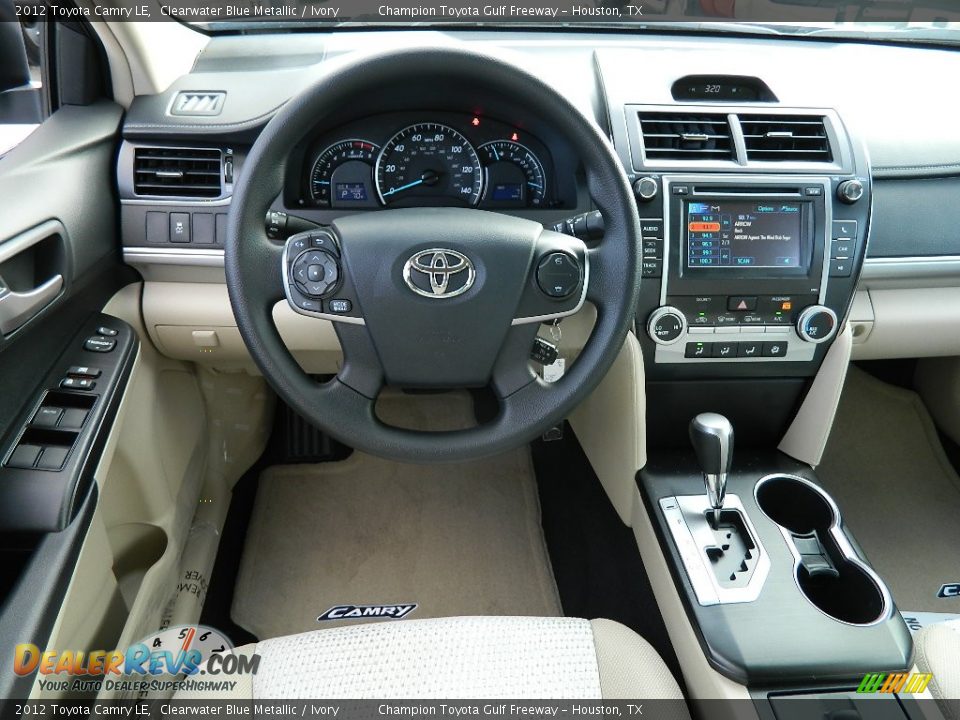 Ivory Interior - 2012 Toyota Camry LE Photo #12