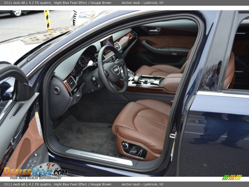 Nougat Brown Interior 2011 Audi A8 L 4 2 Fsi Quattro Photo