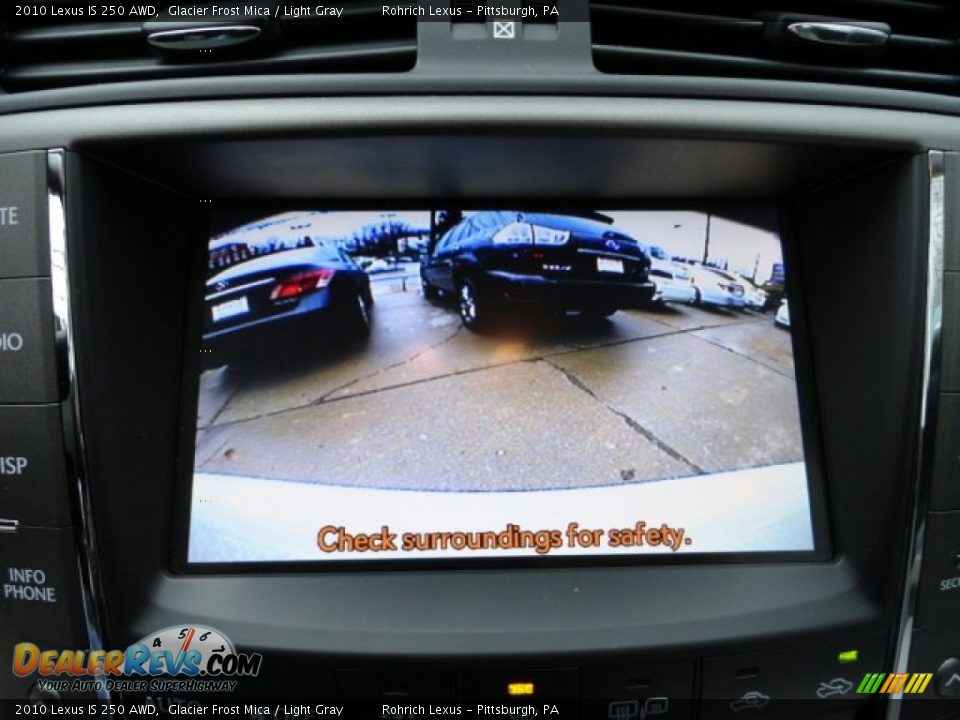 2010 Lexus IS 250 AWD Glacier Frost Mica / Light Gray Photo #18