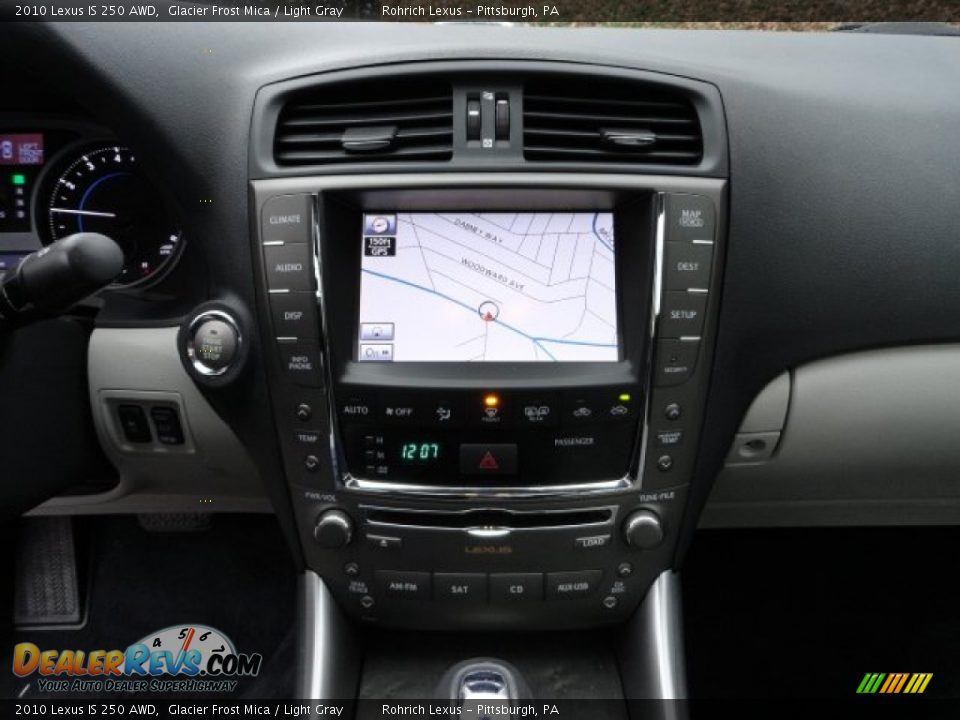 2010 Lexus IS 250 AWD Glacier Frost Mica / Light Gray Photo #19