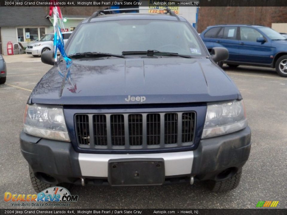 2004 Jeep Grand Cherokee Laredo 4x4 Midnight Blue Pearl / Dark Slate Gray Photo #1