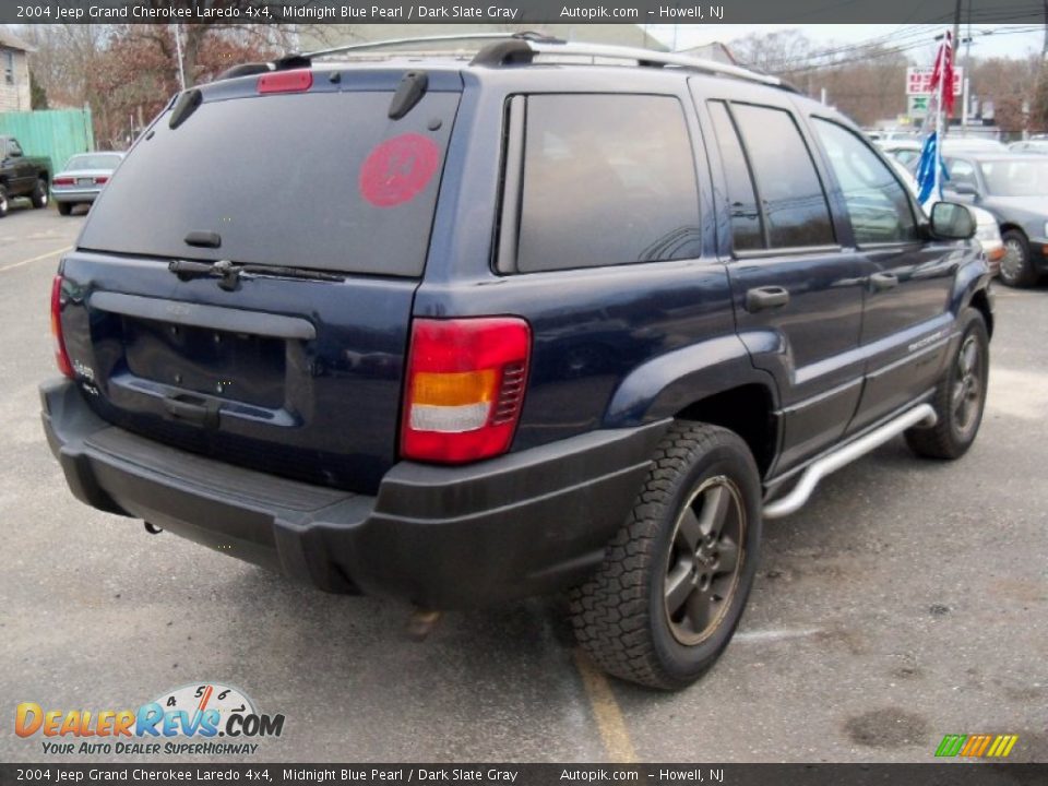 2004 Jeep Grand Cherokee Laredo 4x4 Midnight Blue Pearl / Dark Slate Gray Photo #6