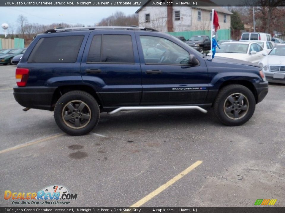 2004 Jeep Grand Cherokee Laredo 4x4 Midnight Blue Pearl / Dark Slate Gray Photo #7