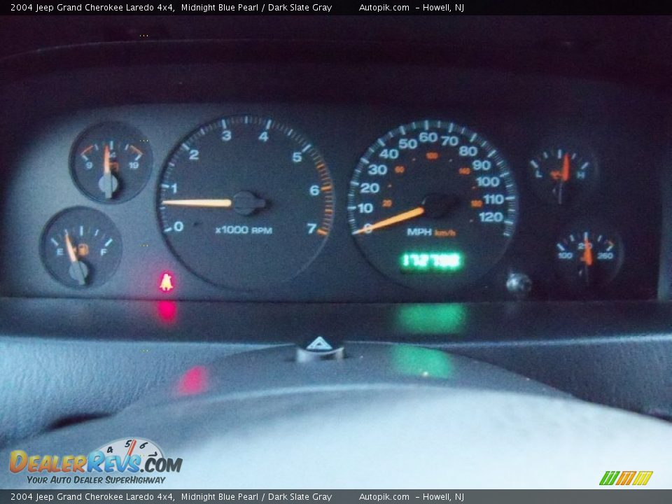 2004 Jeep Grand Cherokee Laredo 4x4 Midnight Blue Pearl / Dark Slate Gray Photo #14