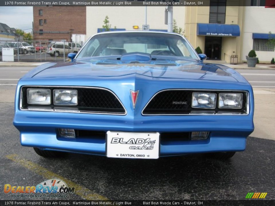 1978 Pontiac Firebird Trans Am Coupe Martinique Blue Metallic / Light Blue Photo #1