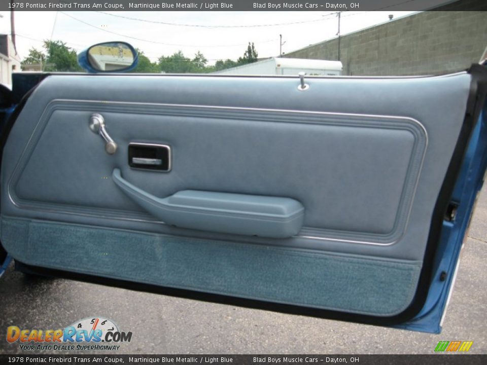 Door Panel of 1978 Pontiac Firebird Trans Am Coupe Photo #28