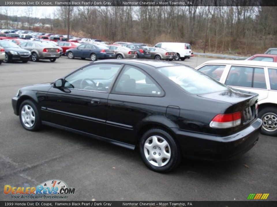 1999 Honda civic ex black #4